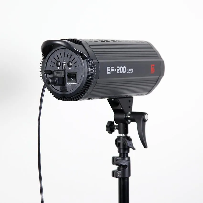 Jinbei EF200 V 200W Continuous LED 30cm Softball Portrait Flash Lighting Kit