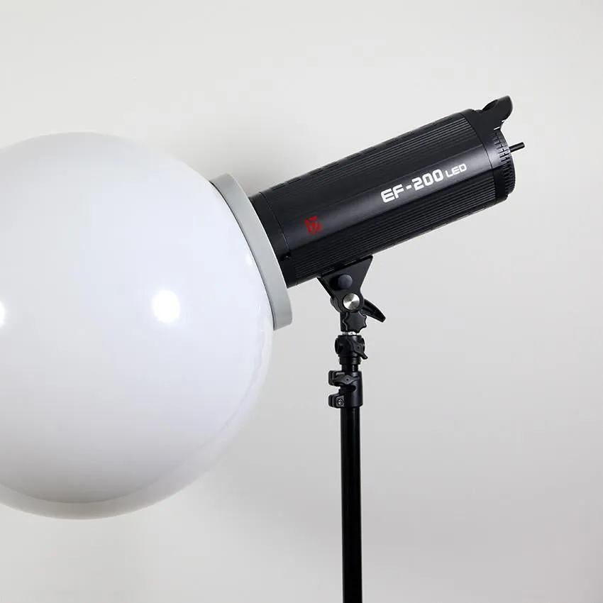 Jinbei EF200 V 200W Continuous LED Softball Portrait Flash Lighting Kit