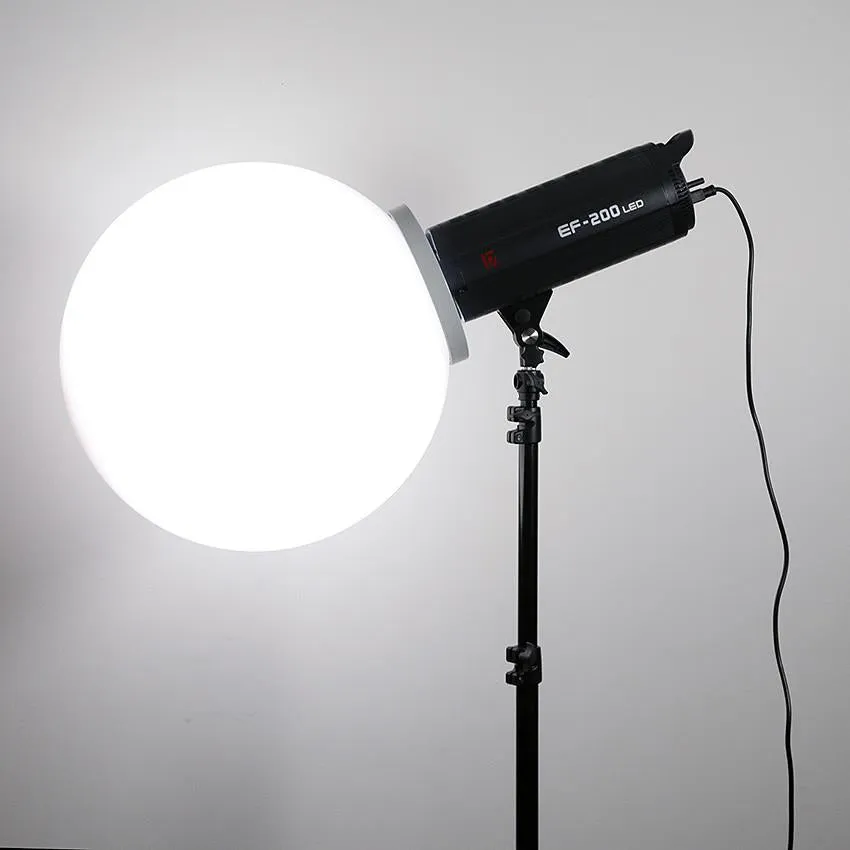 Jinbei EF200 V 200W Continuous LED Softball Portrait Flash Lighting Kit
