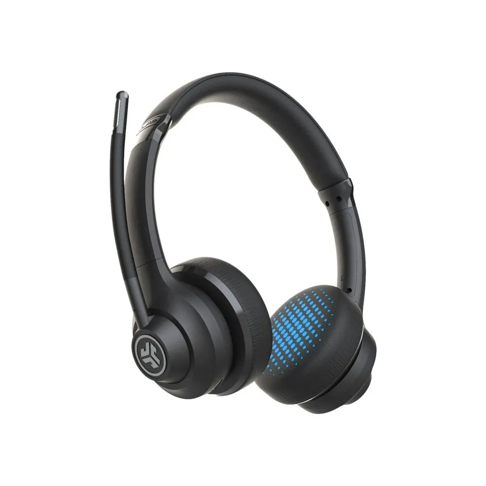 JLab HBGOWORKRBLK4 GO Work Wireless Office Headset - Black