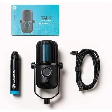 JLab Talk USB Condenser Microphone - Desk Top PC Gaming Microphone
