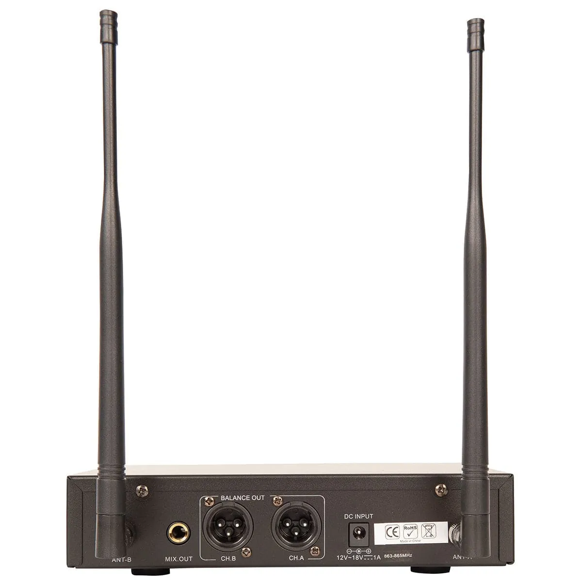 Kam UHF Multi Channel Professional Wireless Microphone System
