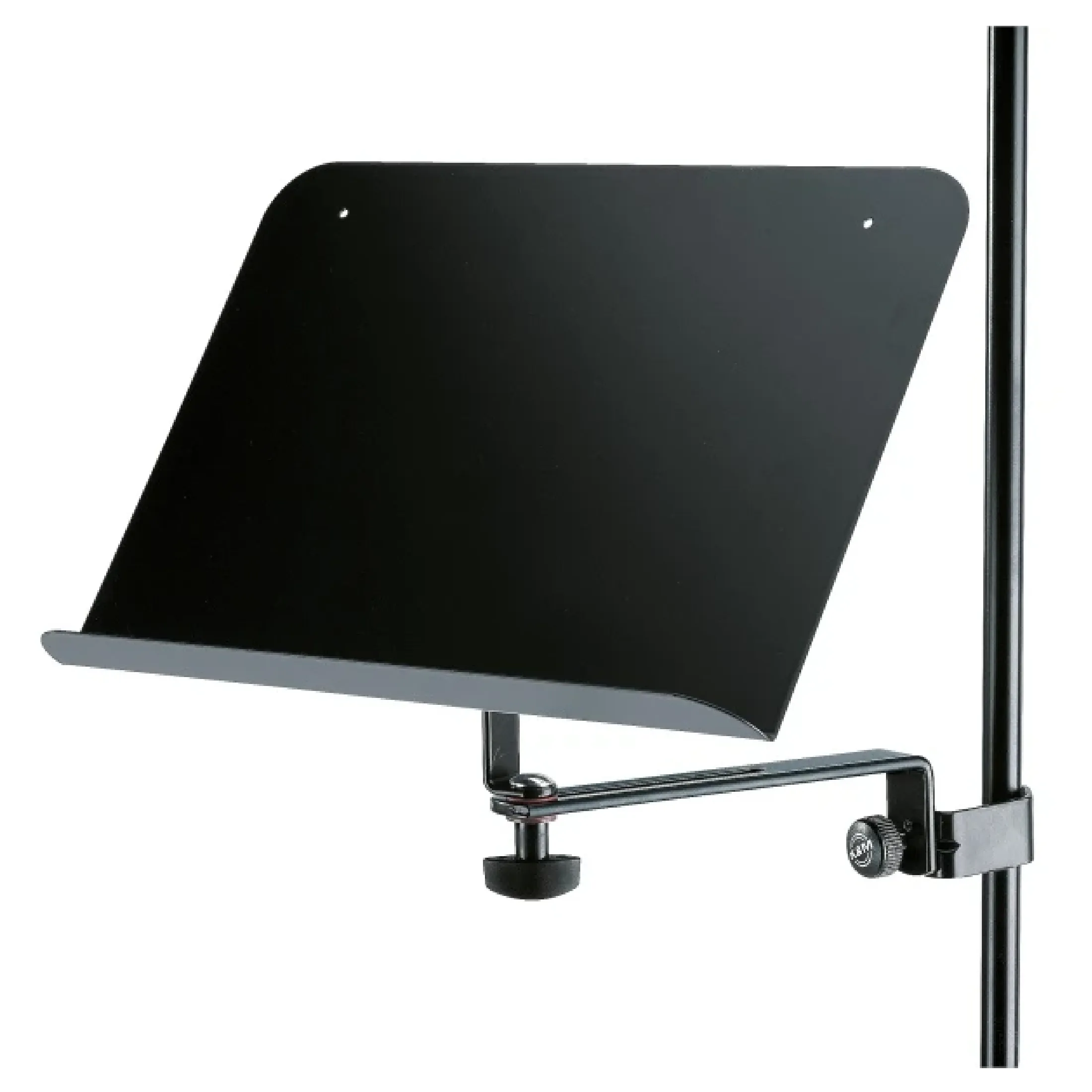 K&M KM115/2 Sheet Music Holder with  Mic Stand Clamp