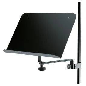 K&M KM115/2 Sheet Music Holder with  Mic Stand Clamp