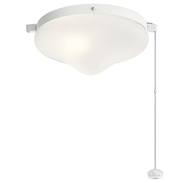Kichler 380010MWH LED 10.25" Wet Light Kit Matte White