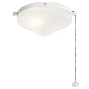 Kichler 380010MWH LED 10.25" Wet Light Kit Matte White