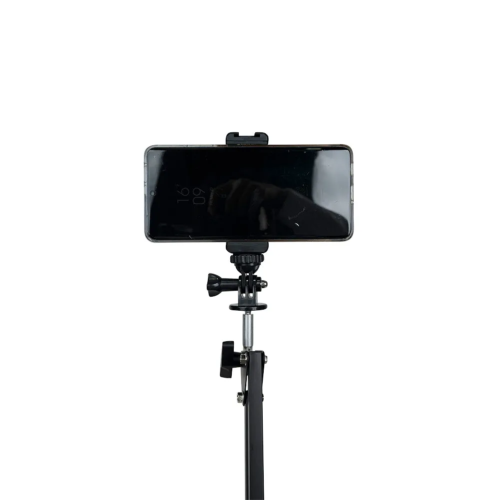 LED 6" Ring Light with Smartphone Holder Tabletop Lighting Kit - 'Inner Artist Plus II'