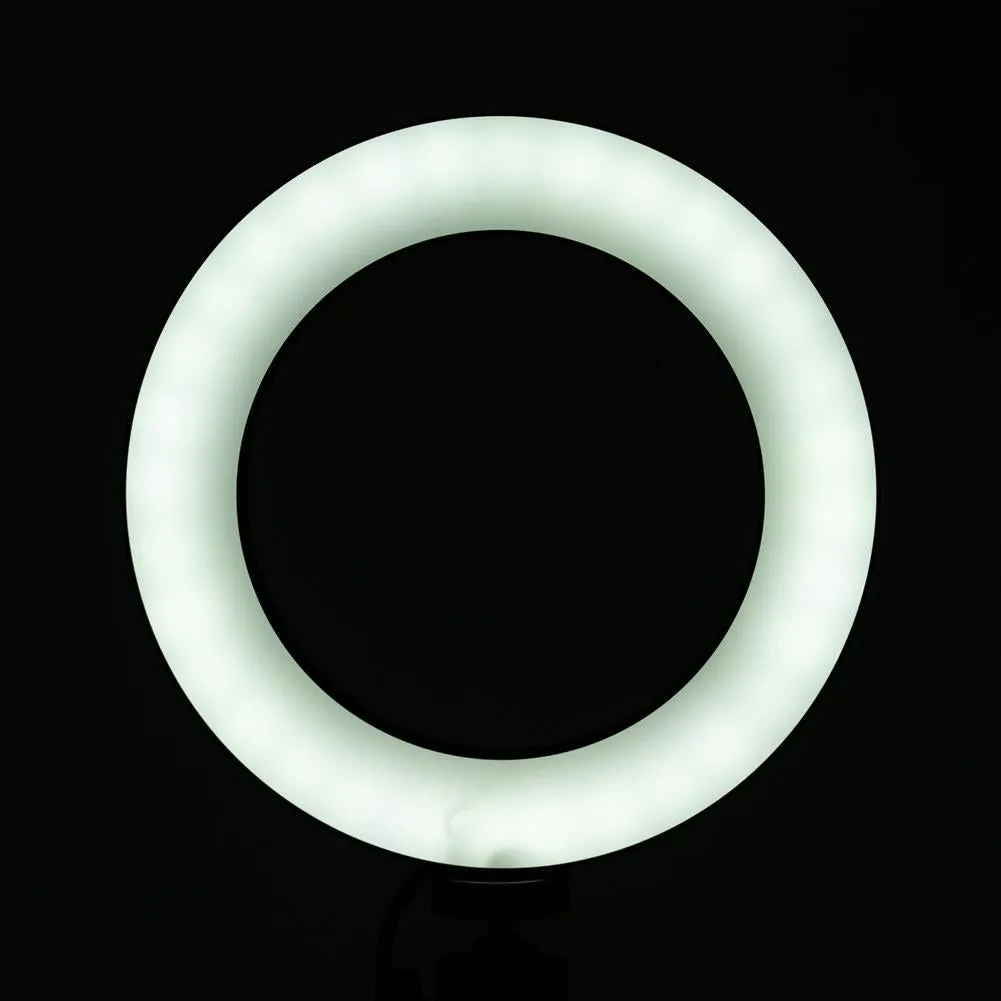 LED 6" Ring Light with Smartphone Holder Tabletop Lighting Kit - 'Inner Artist Plus II'