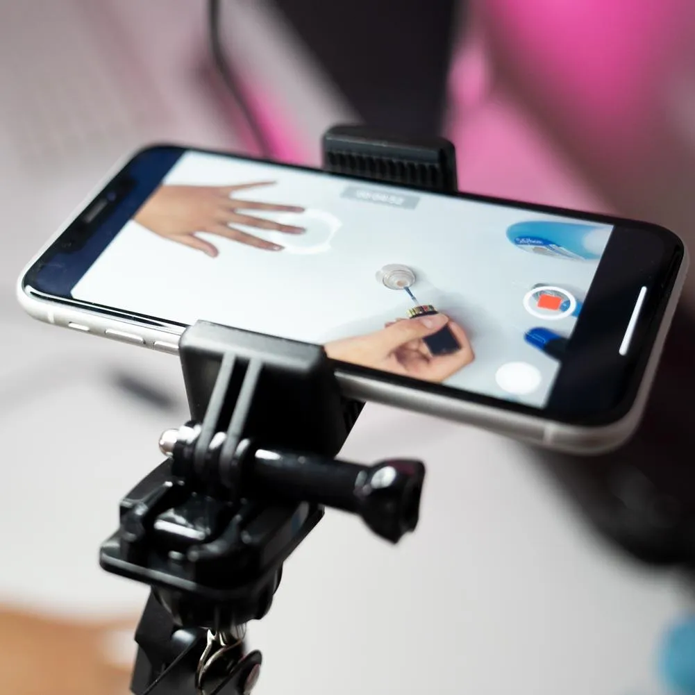 LED 6" Ring Light with Smartphone Holder Tabletop Lighting Kit - 'Inner Artist Plus II'