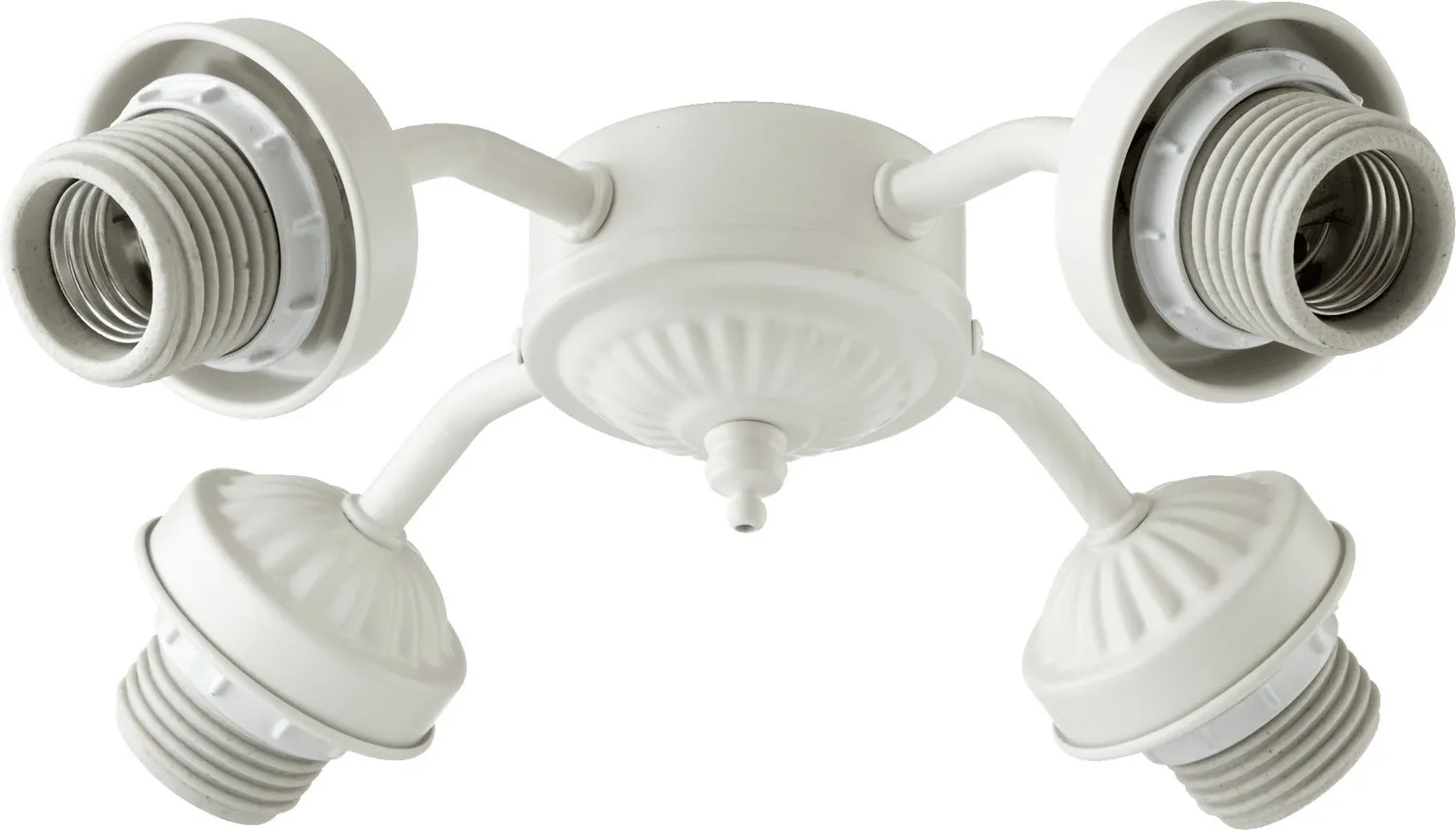 LED Fan Light Kit from the 2444 Light Kits Collection in Studio White Finish by Quorum