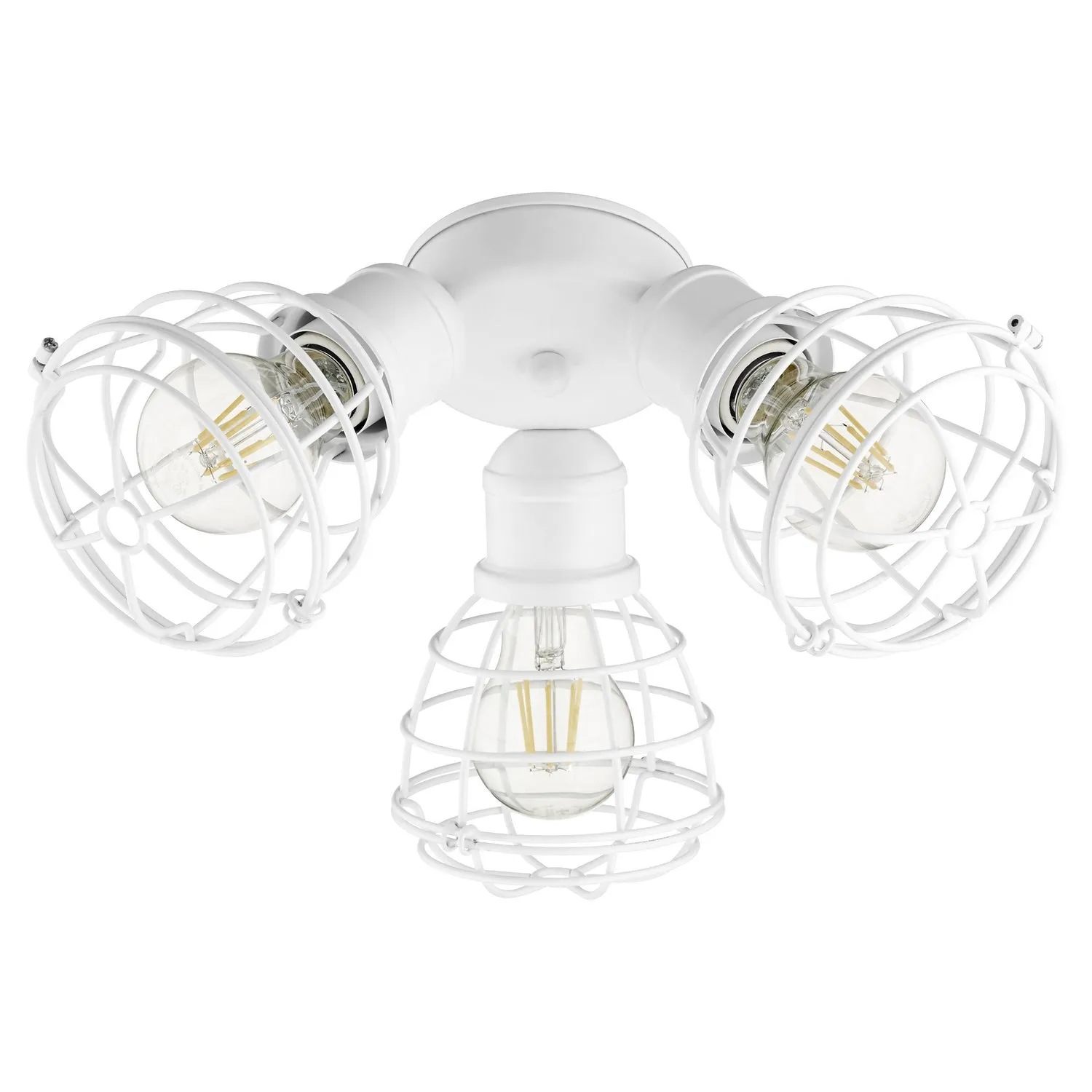 LED Patio Light Kit from the 2314 Light Kits Collection in Studio White Finish by Quorum