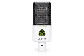 Lewitt Audio LCT-240-PRO-WH Standard XLR Condenser Microphone - White