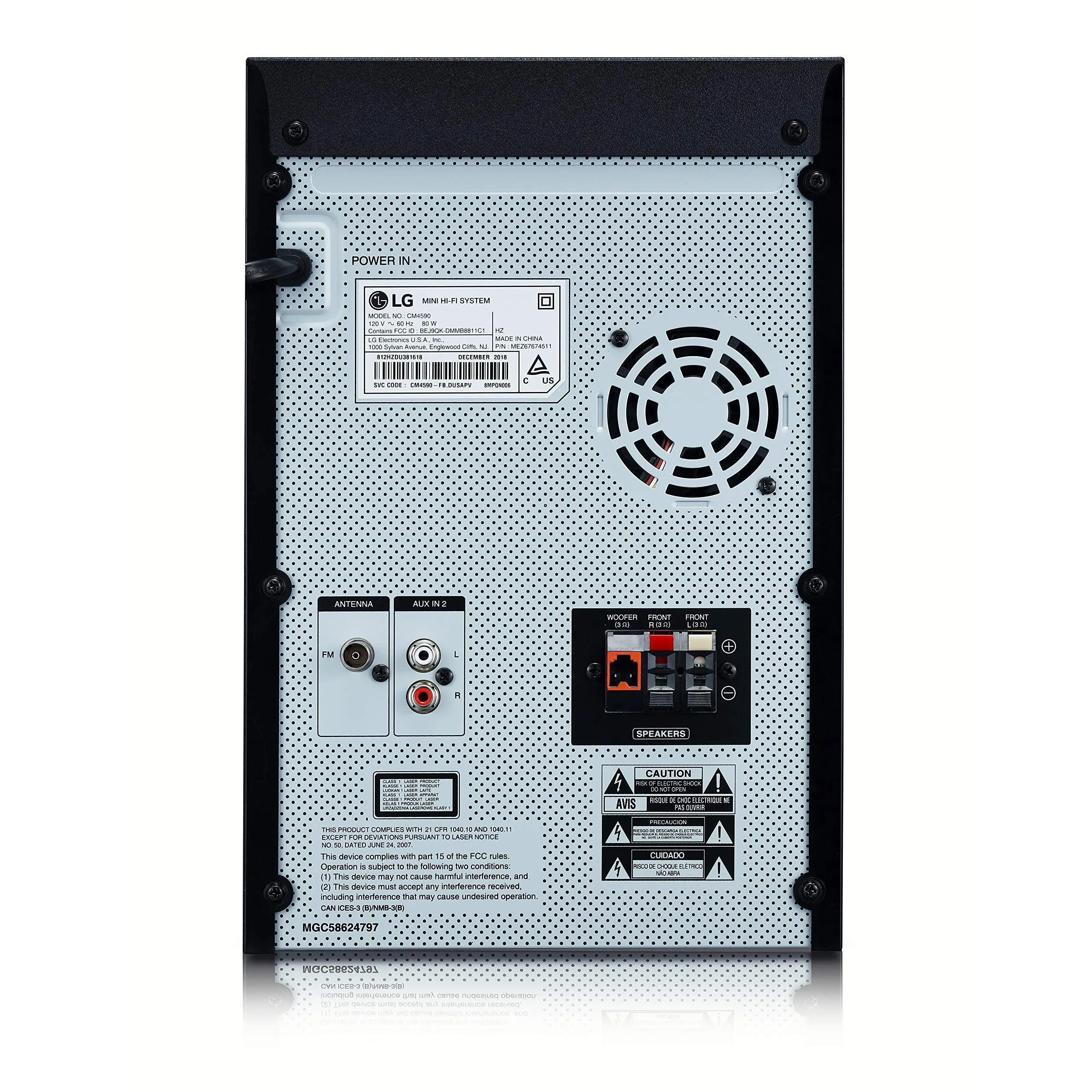 LG CM4590 XBOOM XBOOM Bluetooth Audio System with 700 Watts.