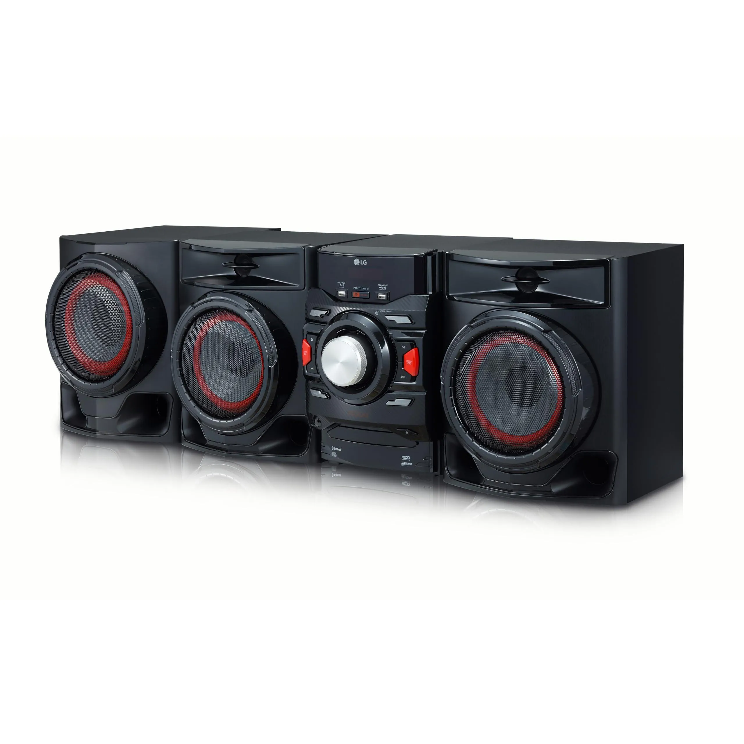 LG CM4590 XBOOM XBOOM Bluetooth Audio System with 700 Watts.