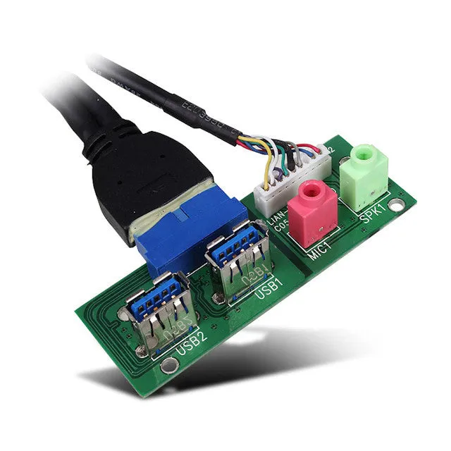 Lian Li / Lancool  USB 3.0 Multi-Media I/O Ports Cable Kit Model: PW-IN20AM65