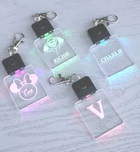 Light-it-up Personalised LED Keychain