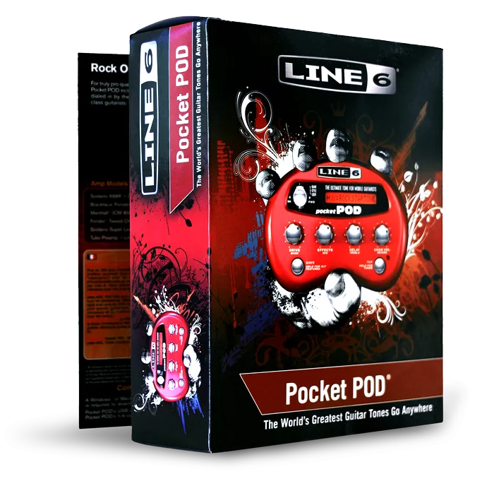 Line 6 Pocket Pod Multi-Effects Guitar Processor P9-1