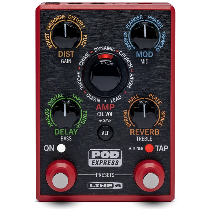 Line 6 POD-EXPRESS POD Express Guitar Effects Processor