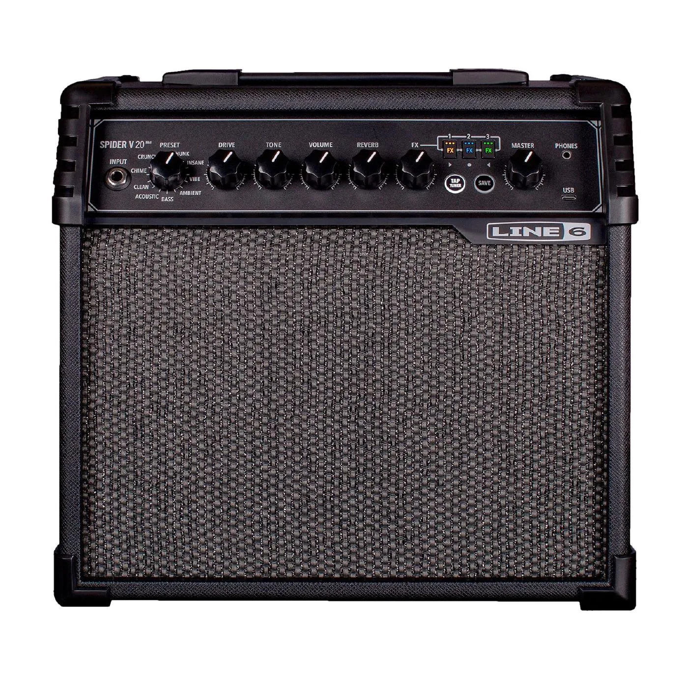 Line 6 Spider V 20 Combo Guitar Amplifer