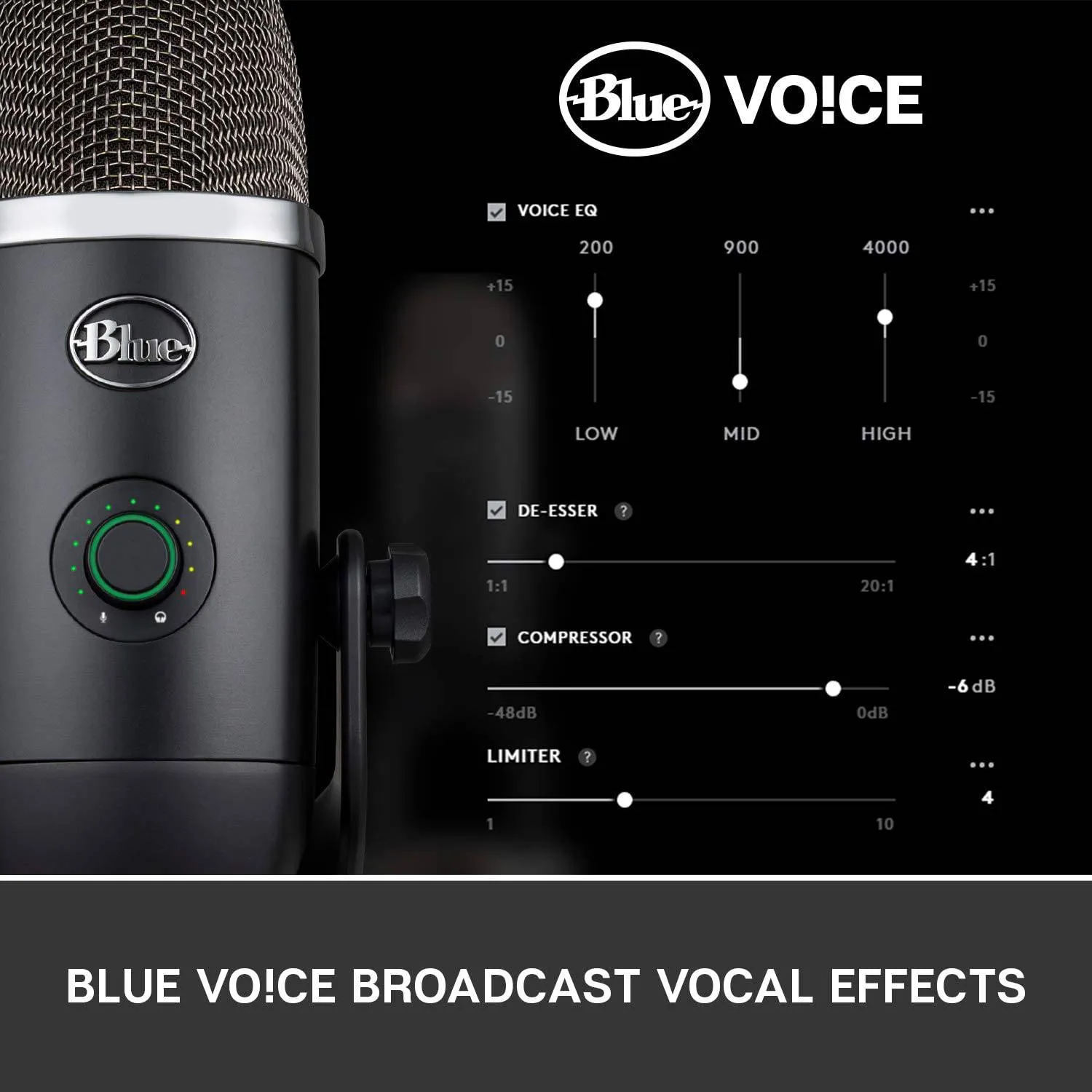 Logitech Blue Yeti X Professional USB Microphone