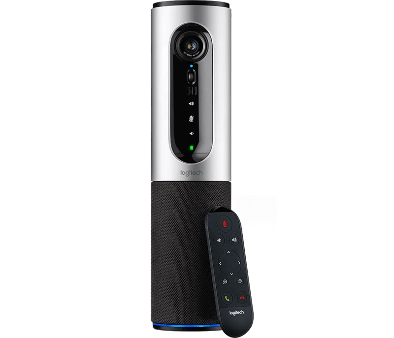 Logitech CONNECT Portable ConferenceCam with Bluetooth speakerphone for the huddle room, home office, and on the go for (Upto 1-6 People)