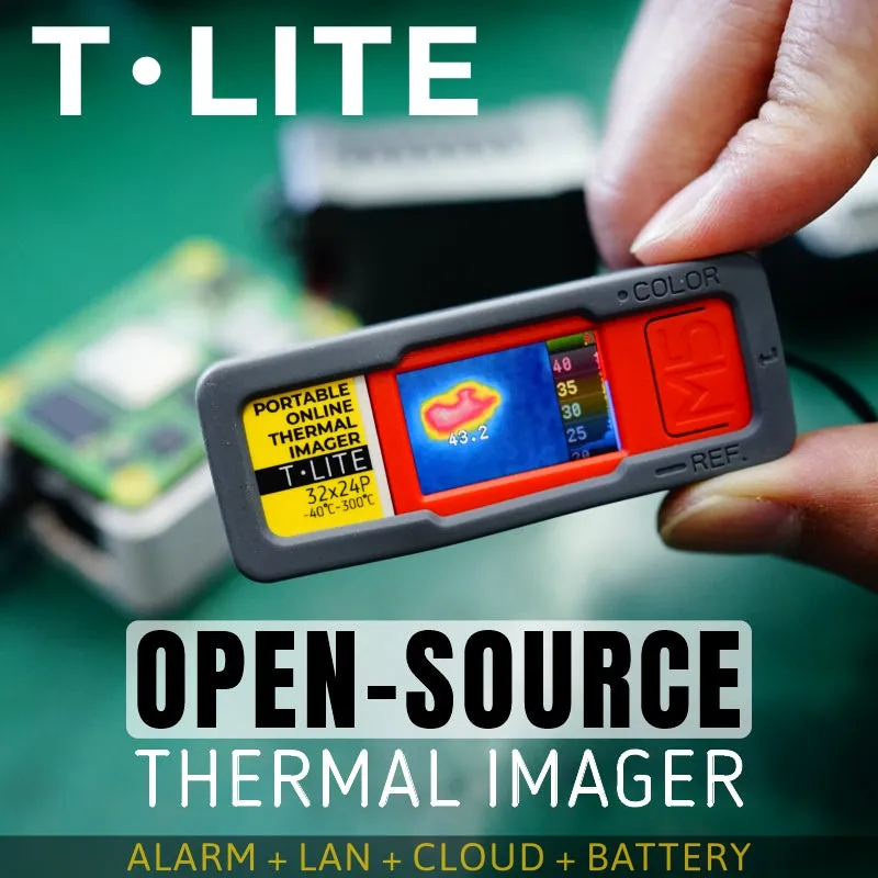 M5stick T-Lite Thermal Camera Dev Kit (MLX90640)