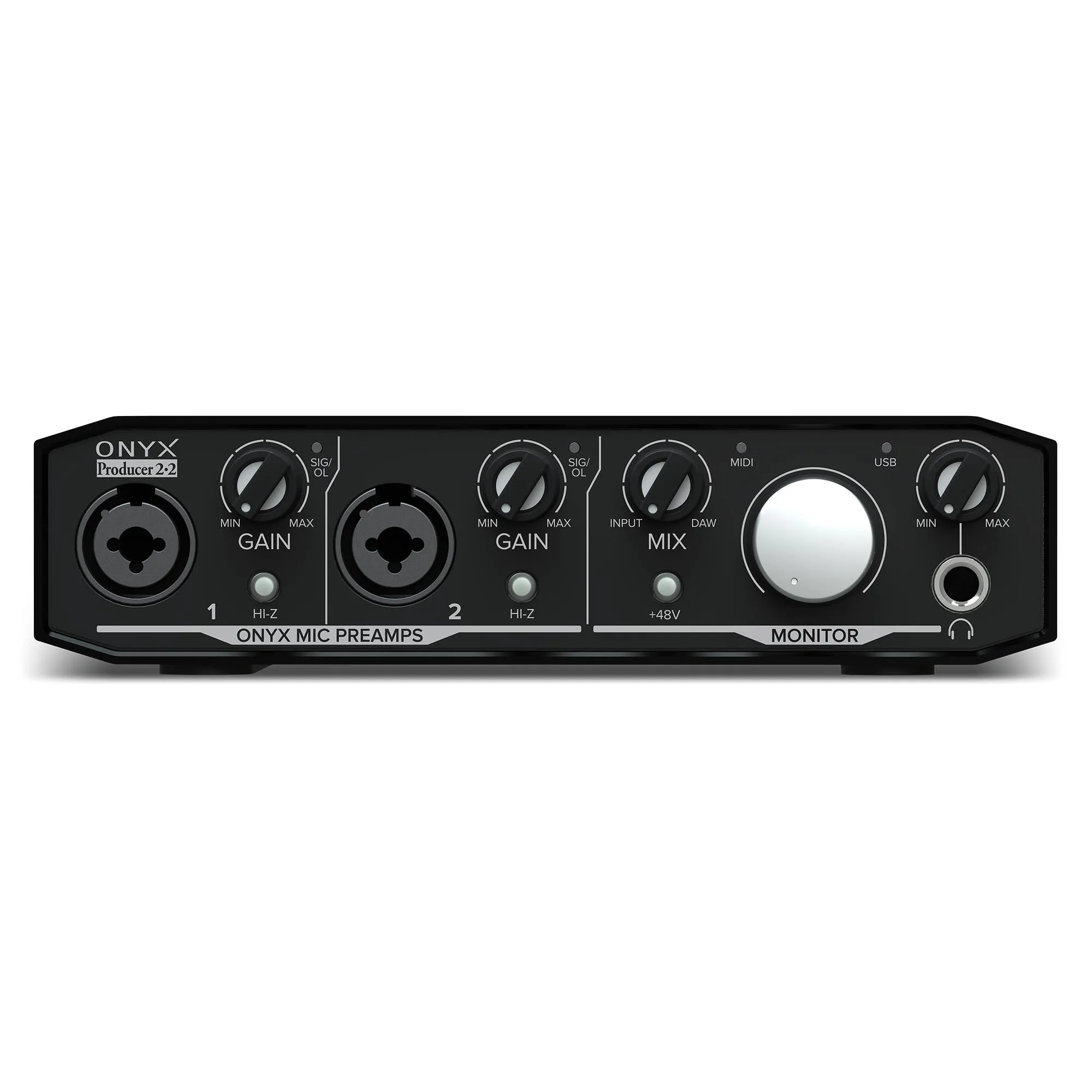 Mackie Onyx Producer 2x2 USB Audio Interface With Midi