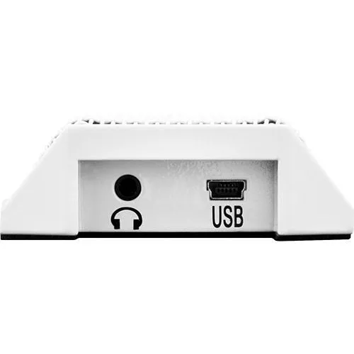 Marshall MXL-AC-404 Portable USB Power Internet Conferencing Microphone with Automatic Gain Control, White