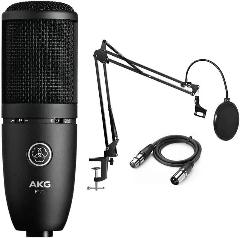 Microphone AKG P420-DSKSTDPOPCBL