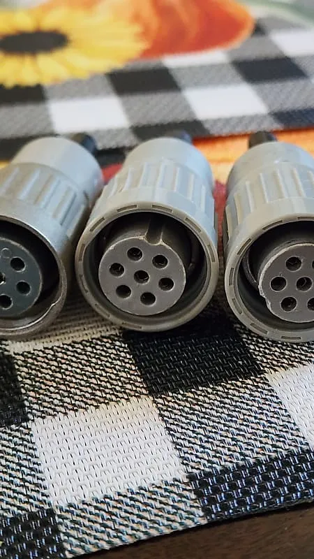 Microphone Neumann 7 Pin Female Tuchel for M269 Tube Microphone