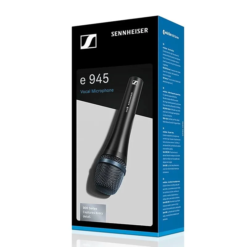Microphone Sennheiser e945 Handheld Supercardioid Dynamic Vocal Microphone