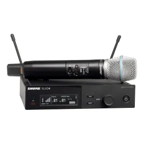 Microphone Shure SLXD24/Beta87A Single Handheld Microphone System - G58