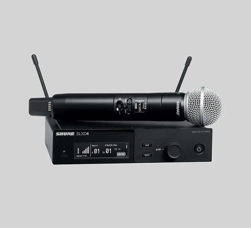 Microphone Shure SLXD4SM58-H55
