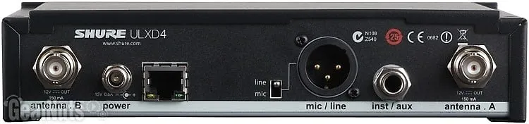 Microphone Shure ULXD4=-H50