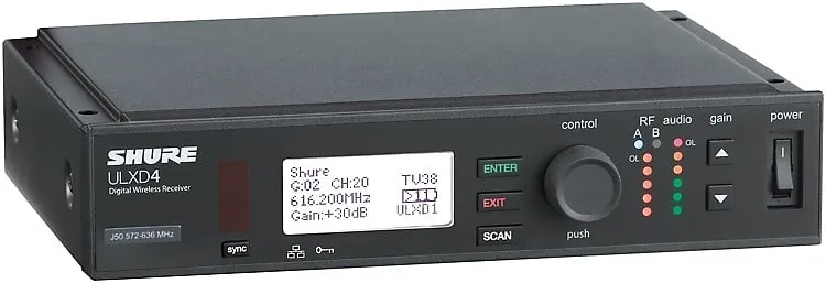 Microphone Shure ULXD4=-H50