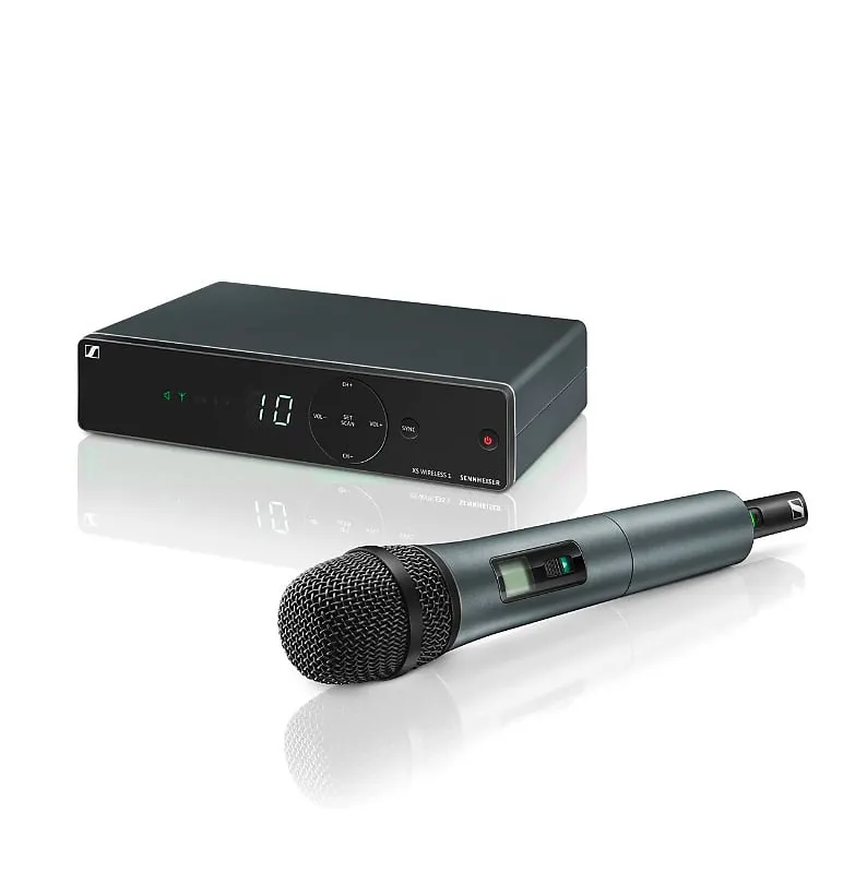 Microphone system Sennheiser XSW 1-835 Wireless Vocal Set with e835 Dynamic Microphone - Band A (548-572 MHz)