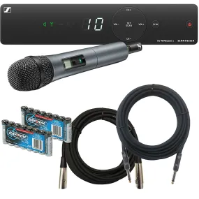 Microphone system Sennheiser XSW 1-835 Wireless Vocal Set with e835 Dynamic Microphone - Band A (548-572 MHz)