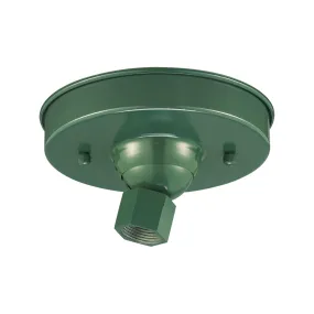 Millennium Lighting Steep Slope Canopy Kit,  Satin Green Finish