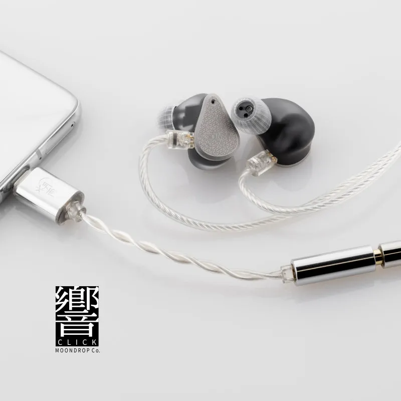 Moondrop Click Entry-level Type-C To 3.5mm Mini USB Lightweight DAC/AMP