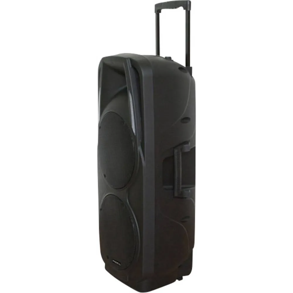 Nešiojama garso sistema Ibiza-Sound PORT225VHF-BT, MP3 / WMA / BLUETOOTH, 600W