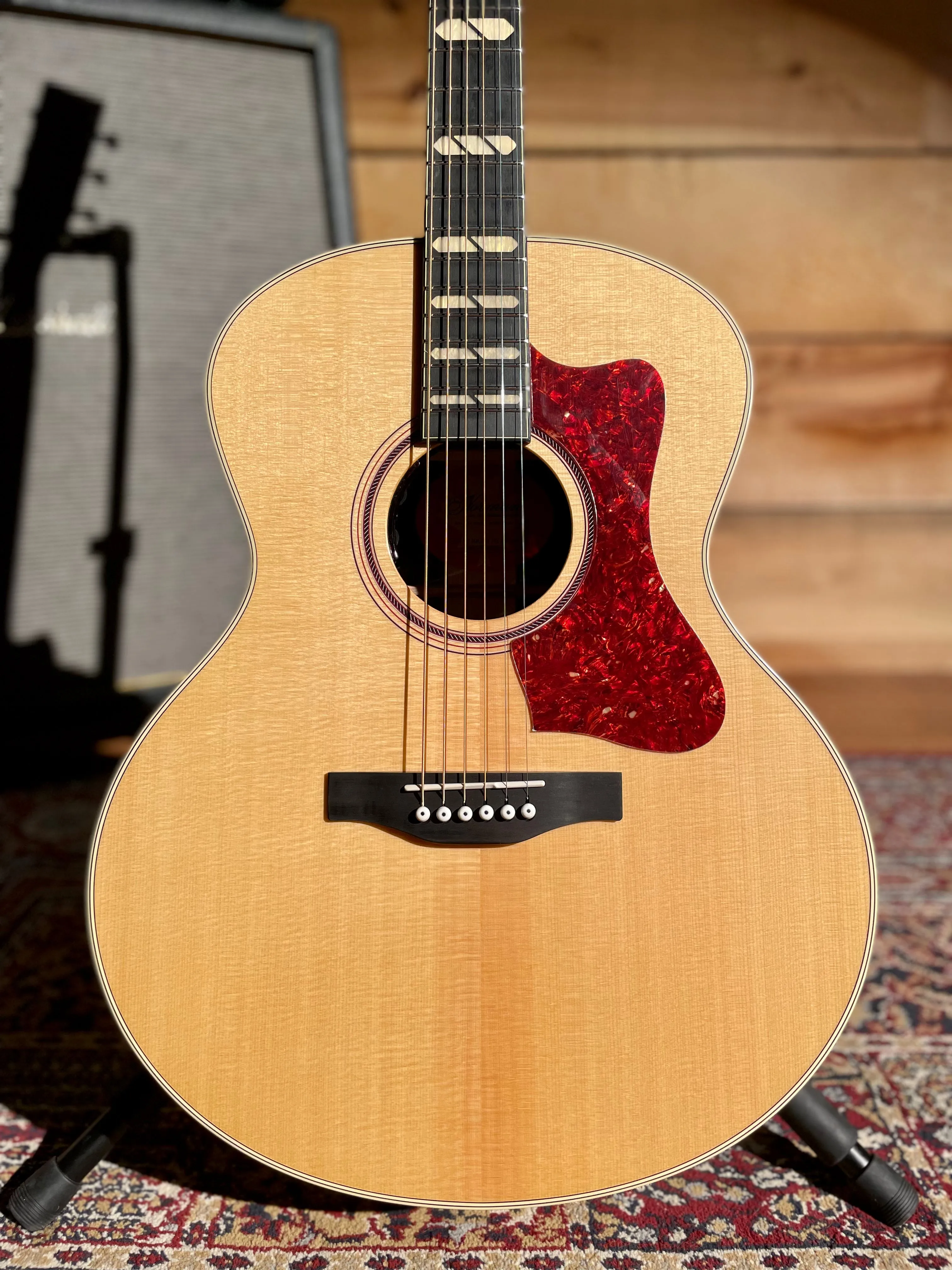 Norman ST68 Mini Jumbo, Natural HG, Anthem
