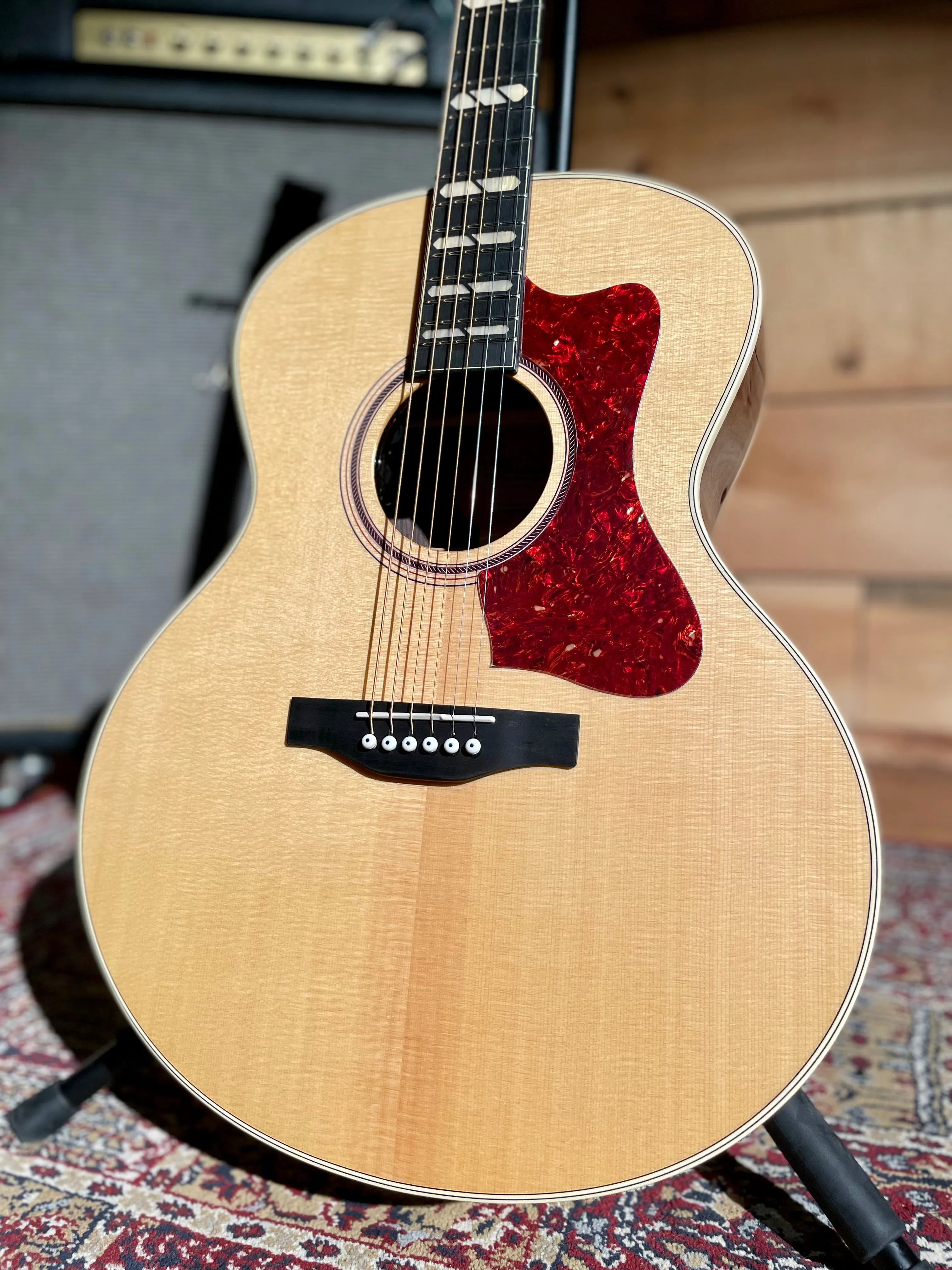 Norman ST68 Mini Jumbo, Natural HG, Anthem