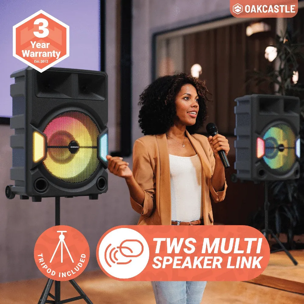 Oakcastle PS500 Portable Karaoke Party Speaker - Black | 1000002981