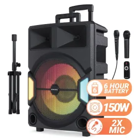 Oakcastle PS500 Portable Karaoke Party Speaker - Black | 1000002981