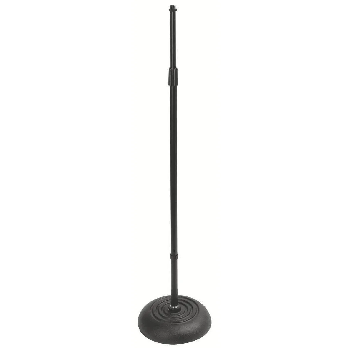 On-Stage MS7201QTR Round Base Mic Stand - Black