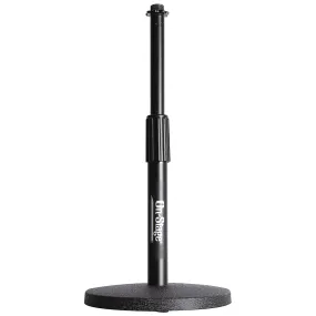 On-Stage Stands Adjustable Desktop Microphone Stand - Black