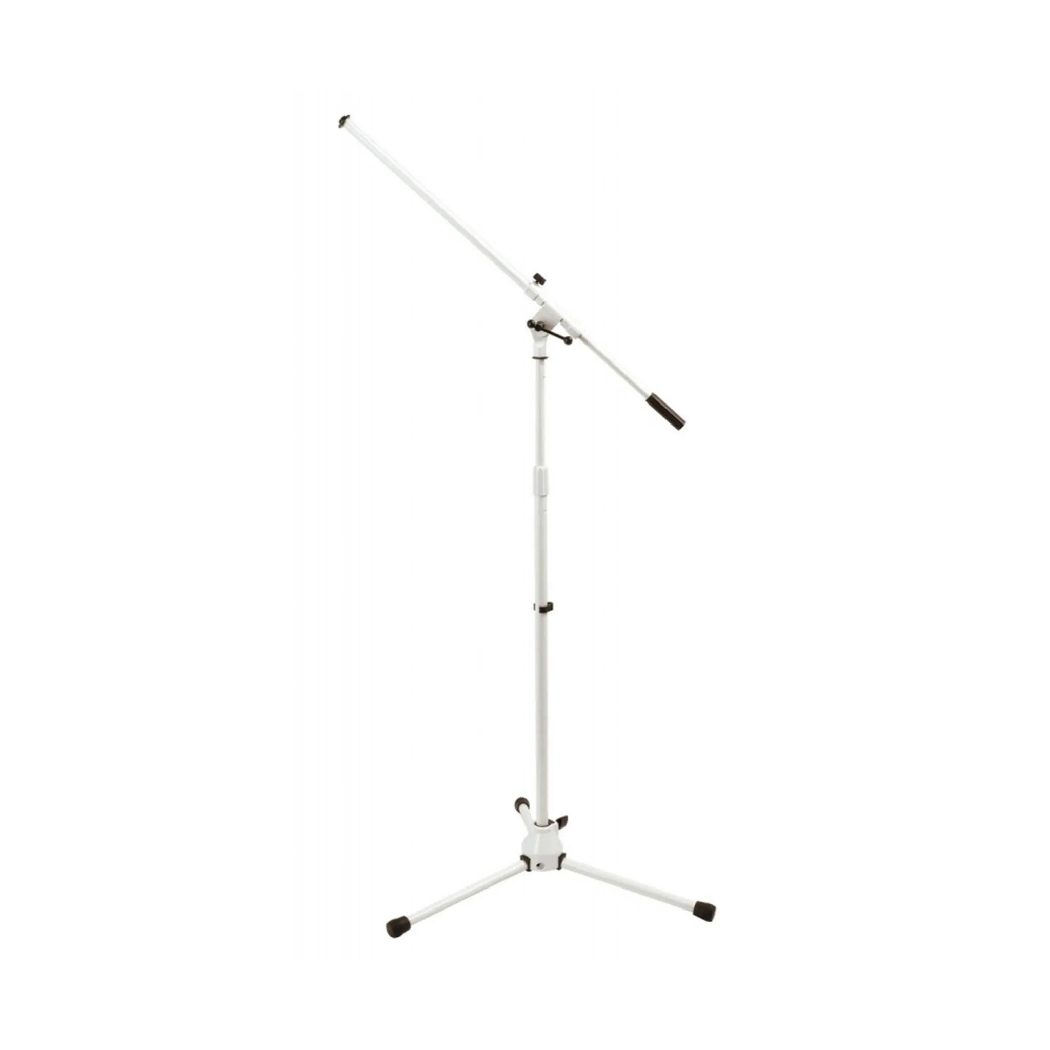 On-Stage White Euro Boom Microphone Stand