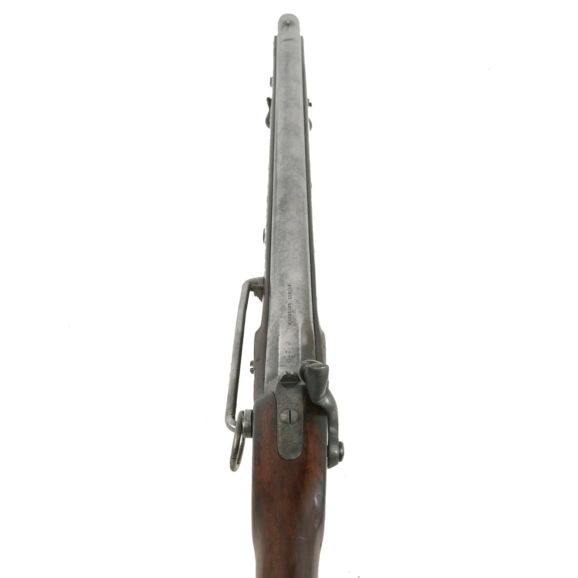 Original British 1851 Bengal Irregular Saddle Ring Cavalry Carbine by W. Greener of London with Regiment Marking - Skinner's Horse
