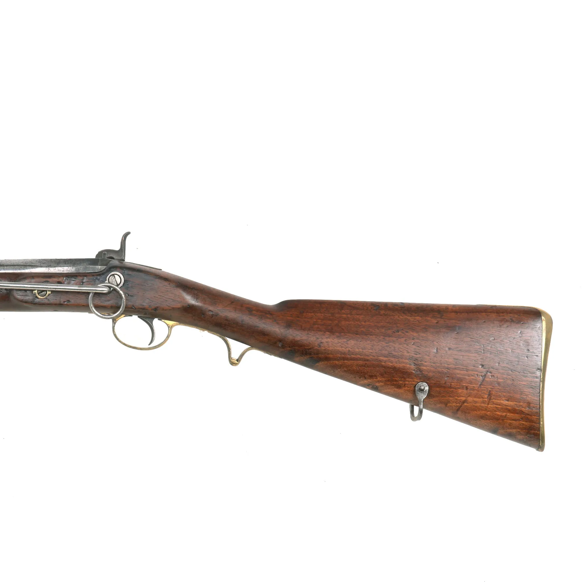 Original British 1851 Bengal Irregular Saddle Ring Cavalry Carbine by W. Greener of London with Regiment Marking - Skinner's Horse