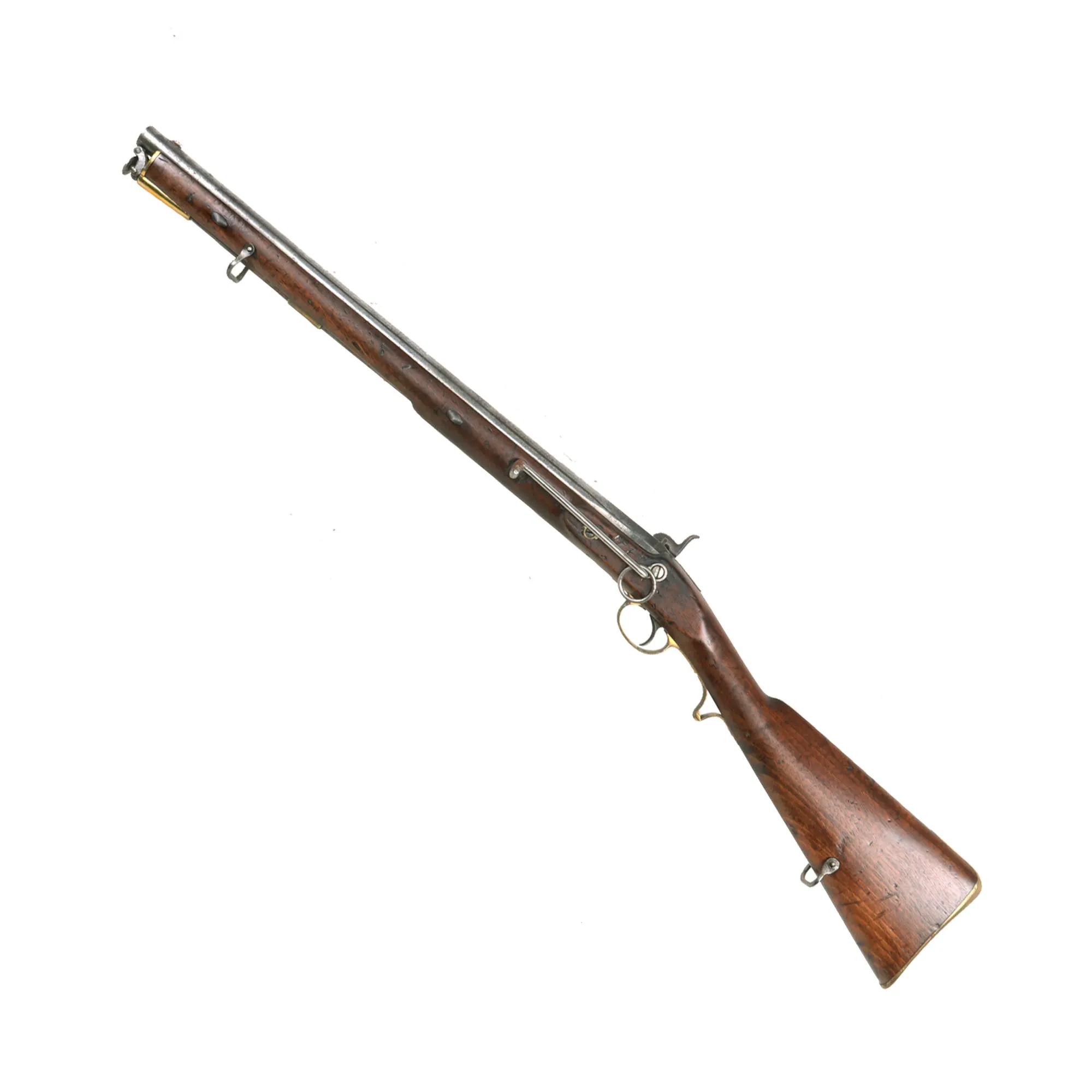 Original British 1851 Bengal Irregular Saddle Ring Cavalry Carbine by W. Greener of London with Regiment Marking - Skinner's Horse
